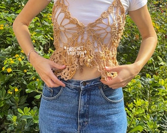 Rosetta Fairy Top Crochet Pattern