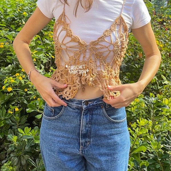 Rosetta Fairy Top Crochet Pattern