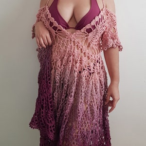 Rosetta Fairy Dress Crochet Pattern