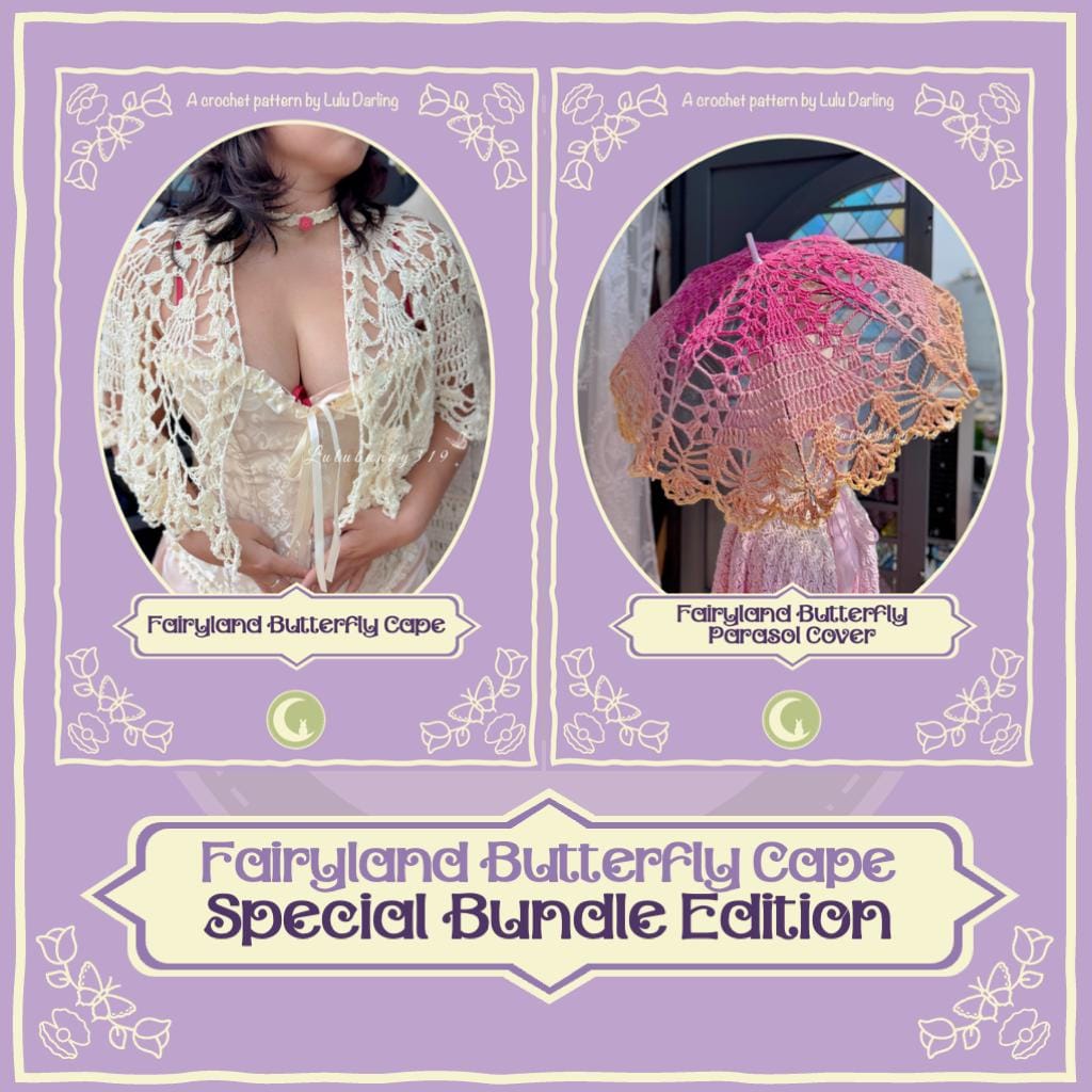 Fairyland Butterfly Cape Parasol Pattern