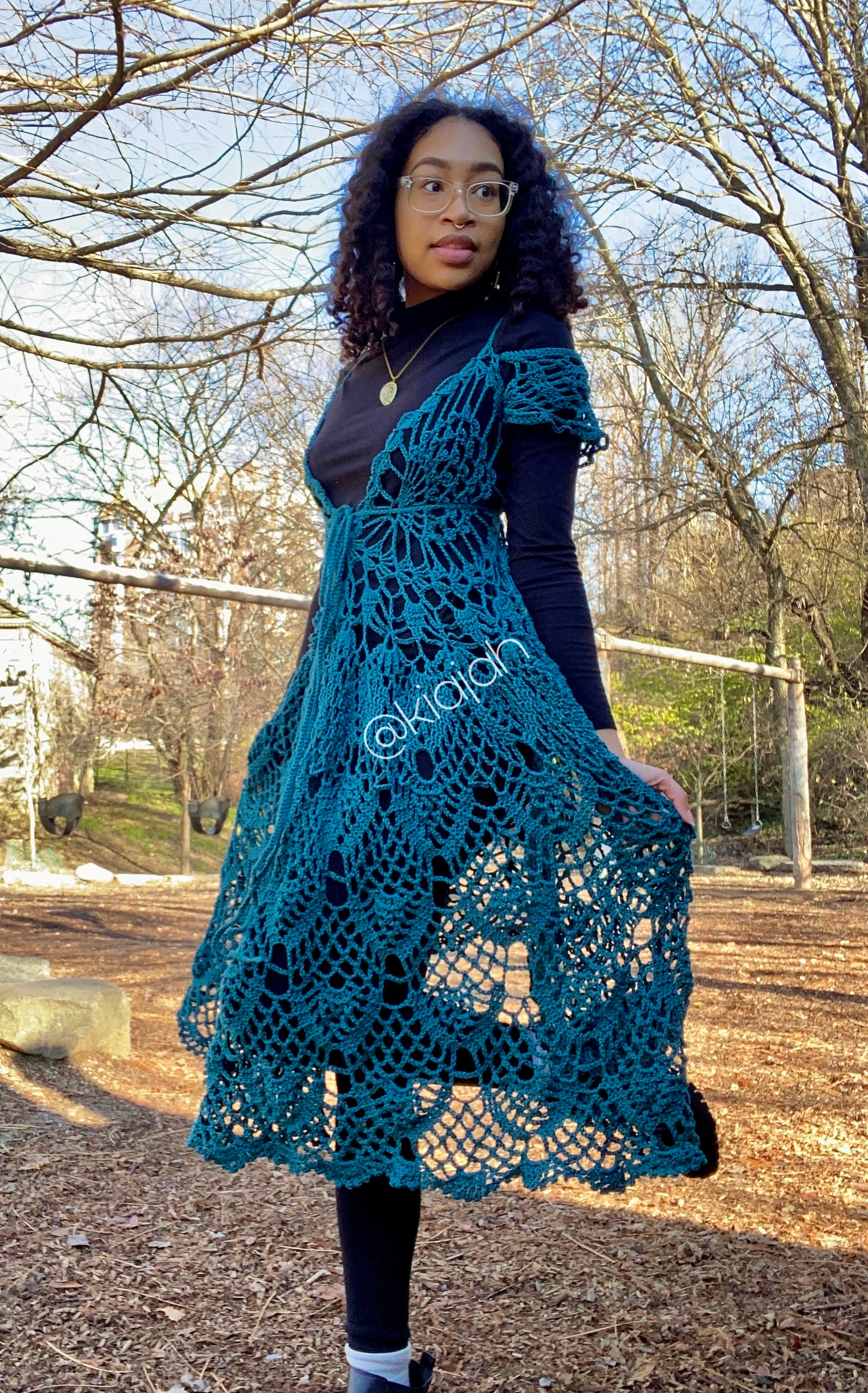 crochet fairy dress Girls: Your Fairytale Emerald Crochet Dress – Shop the Mint