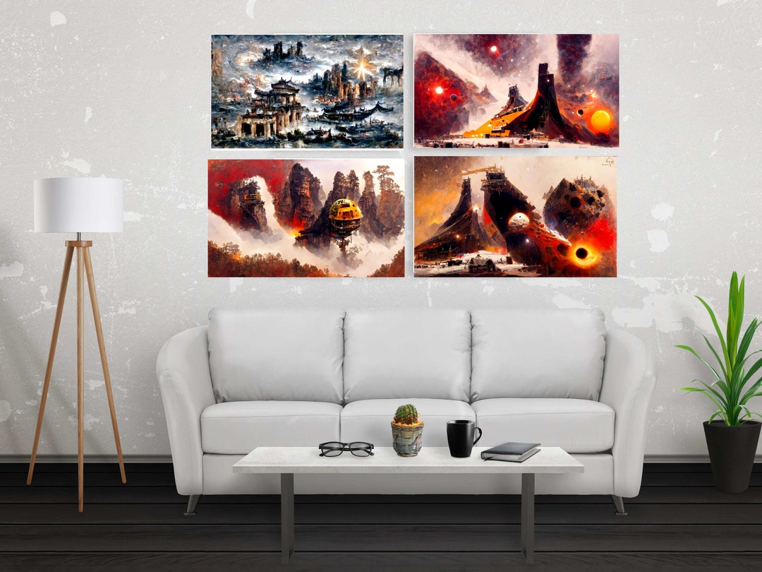 10 Epic Printable Digital Wall Arts Assorted Prints or Printable Art