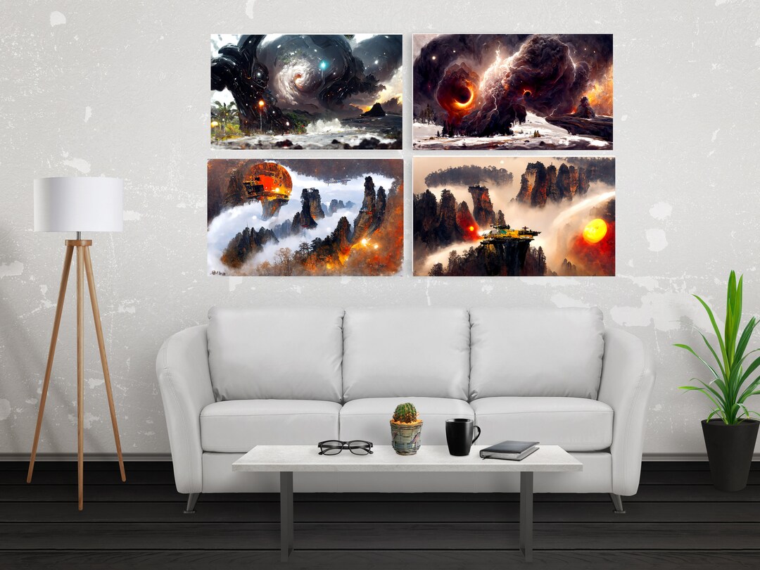 10 Epic Printable Digital Wall Arts Assorted Prints or Printable Art