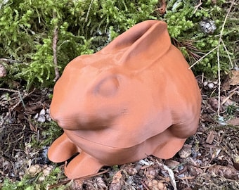 Bunny-style Slug Trap to Protect Your Garden from Destructive Slugs and Snails. Decorative, Durable, and Effective.