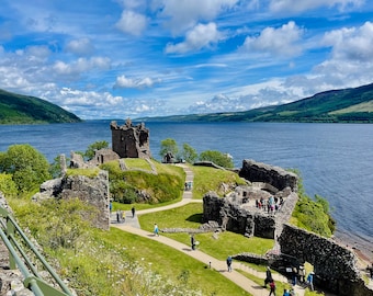 Ruins on Loch Ness | Scottish Highlands | digital download