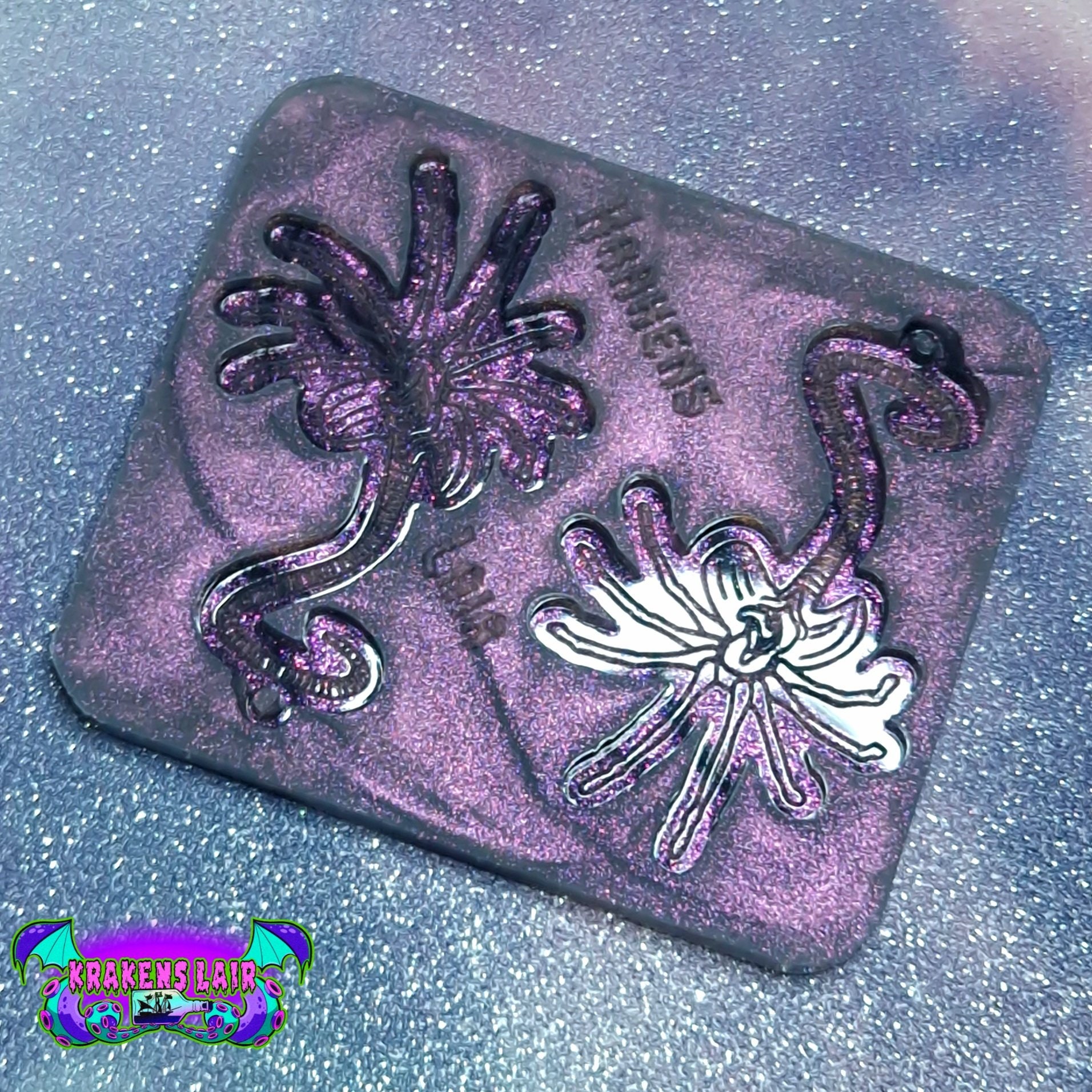 Alien Inspired Xenomorph Facehugger Earring Silicone Mould Mold Etsy