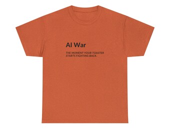 AI war Unisex Cotton Tee