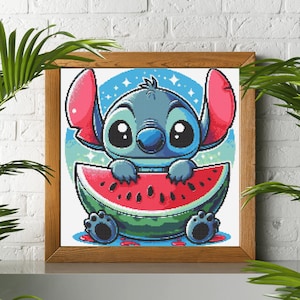 Alien Cross Stitch, Cross Stitch Pattern, Funny Cross Stitch Pattern, Alien Embroidery File, instant Download, Stitch Pattern PDF