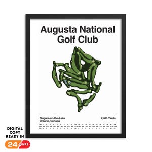 Jeder Golf Platz Karte, Detaillierte Golf Karte, Golf Poster, Golf Platz Karte, Golf Kunst, Golf Poster, Golf Geschenk, Geschenk für Ihre Golf Freunde