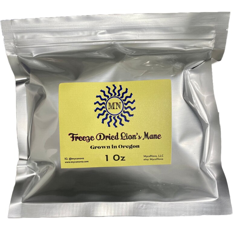 Freezedried Lion's Mane Mushrooms Etsy