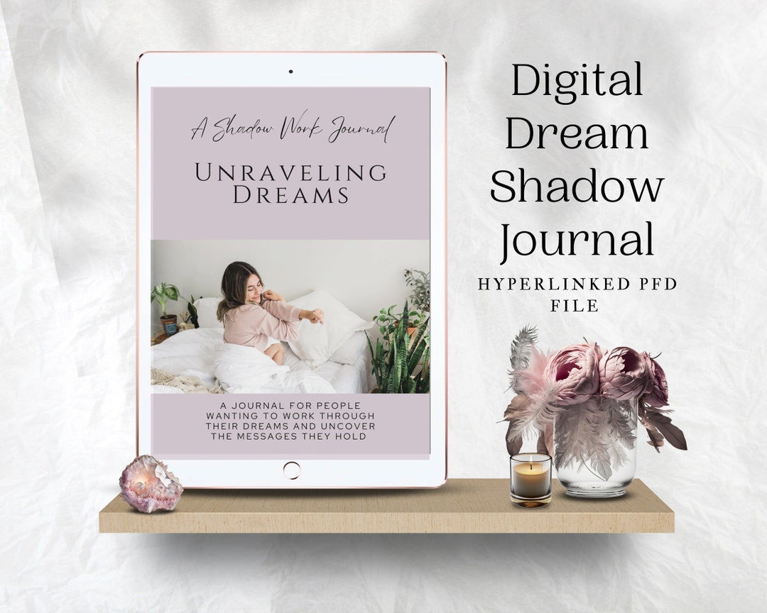 Dream Journal Digital Goodnotes Planner With Guided Prompts, Ideas ...