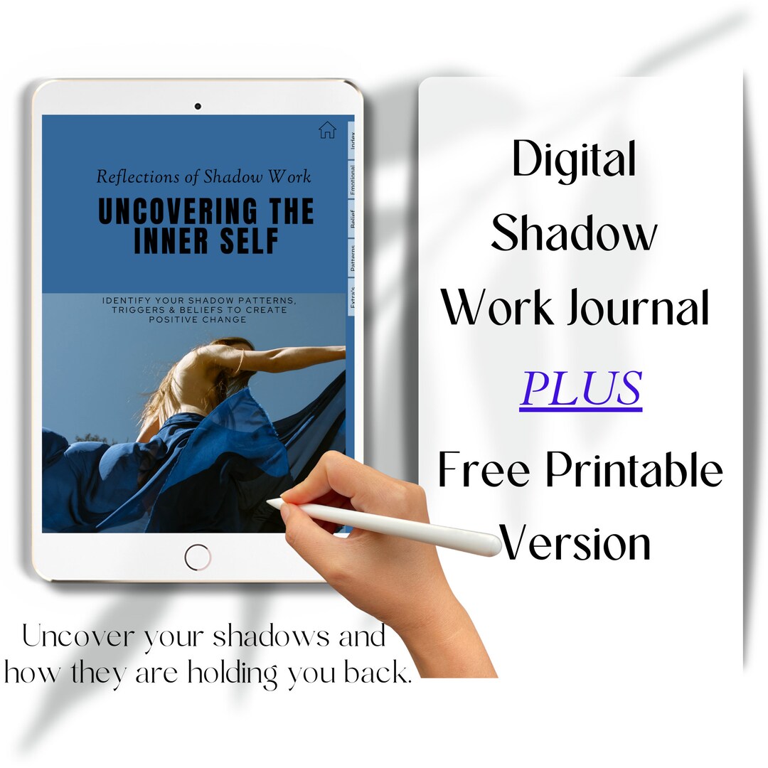 Shadow Work Journal Prompts Book of Shadows Mental Health Printable ...