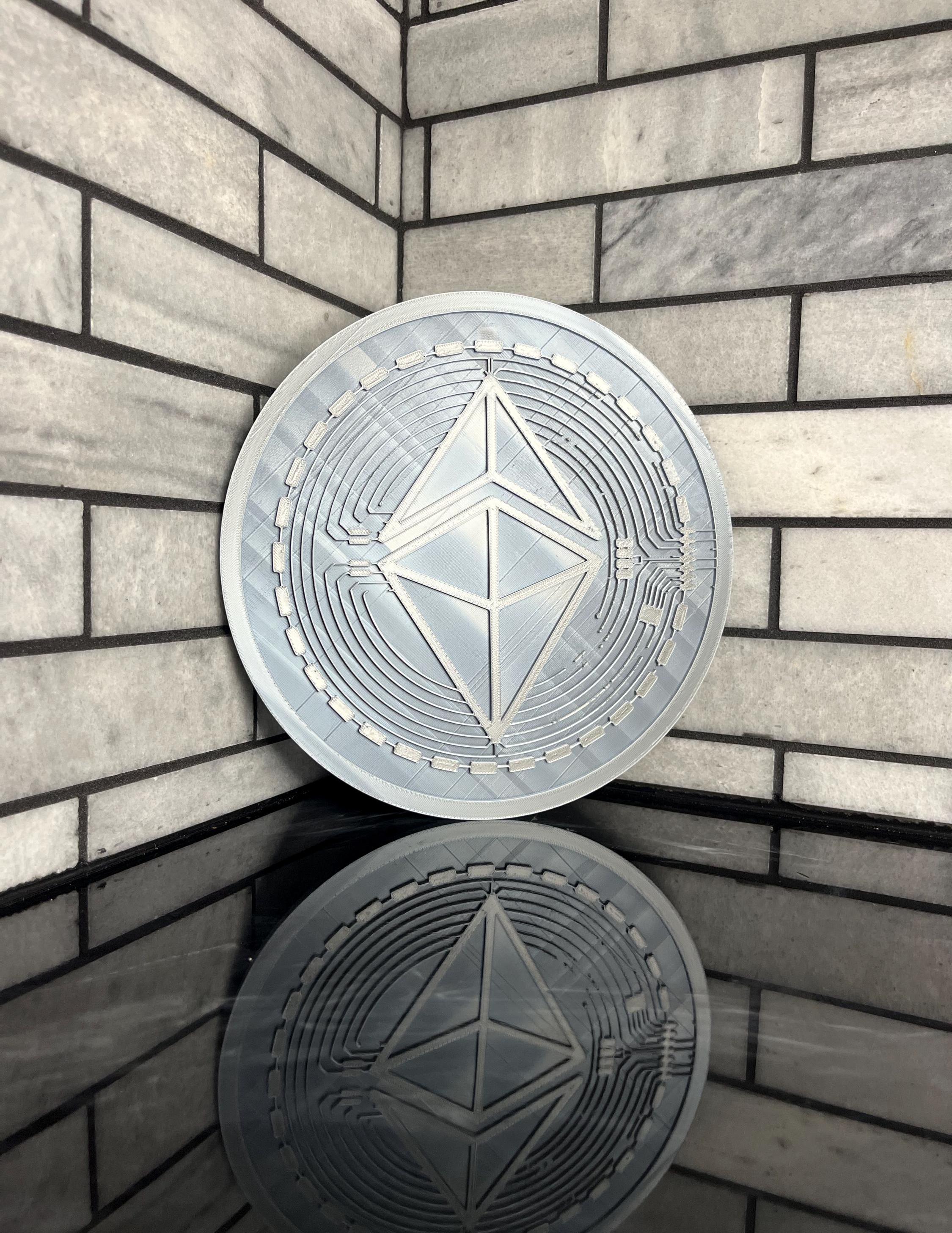 Ethereum Silver Coin - Etsy