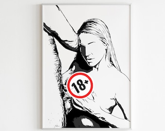 Drawn Sex Blowjob - Blow Sex Oral - Etsy