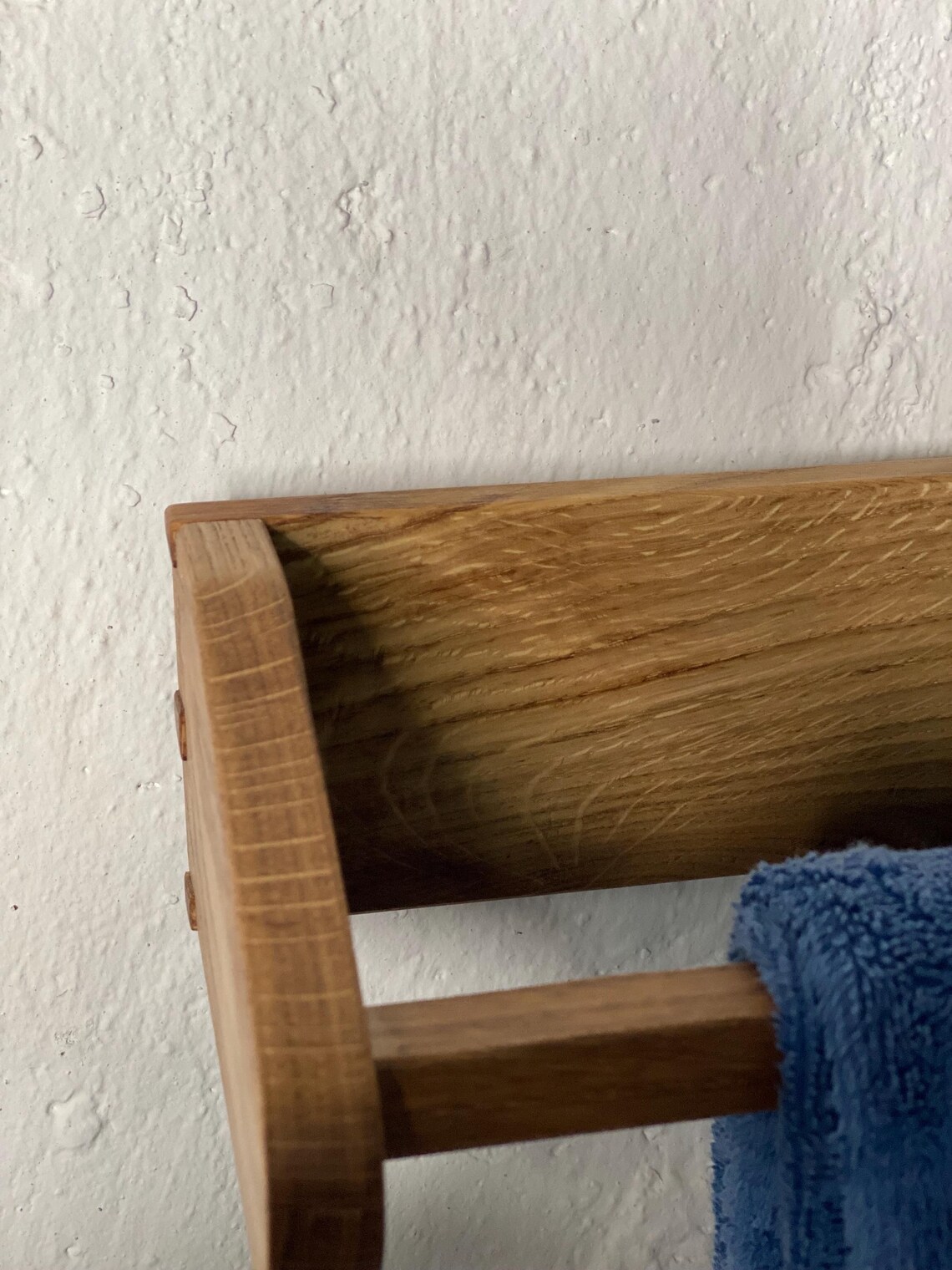 Bathroom Wooden Towel Rack, Kitchen Rack, Farmhouse Style Bath Towel ...