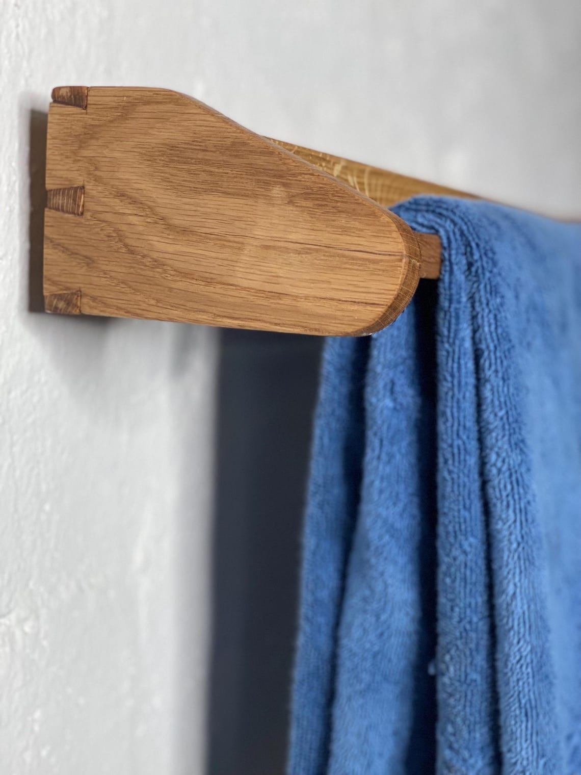 Bathroom Wooden Towel Rack, Kitchen Rack, Farmhouse Style Bath Towel ...