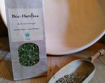 Organic hemp tea