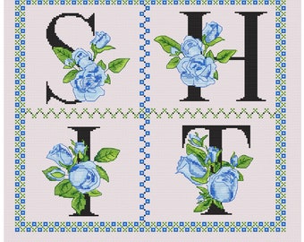 Fancy SH*T Needlepoint Pattern | Snarky Cross stitch Pattern | Instant PDF Download