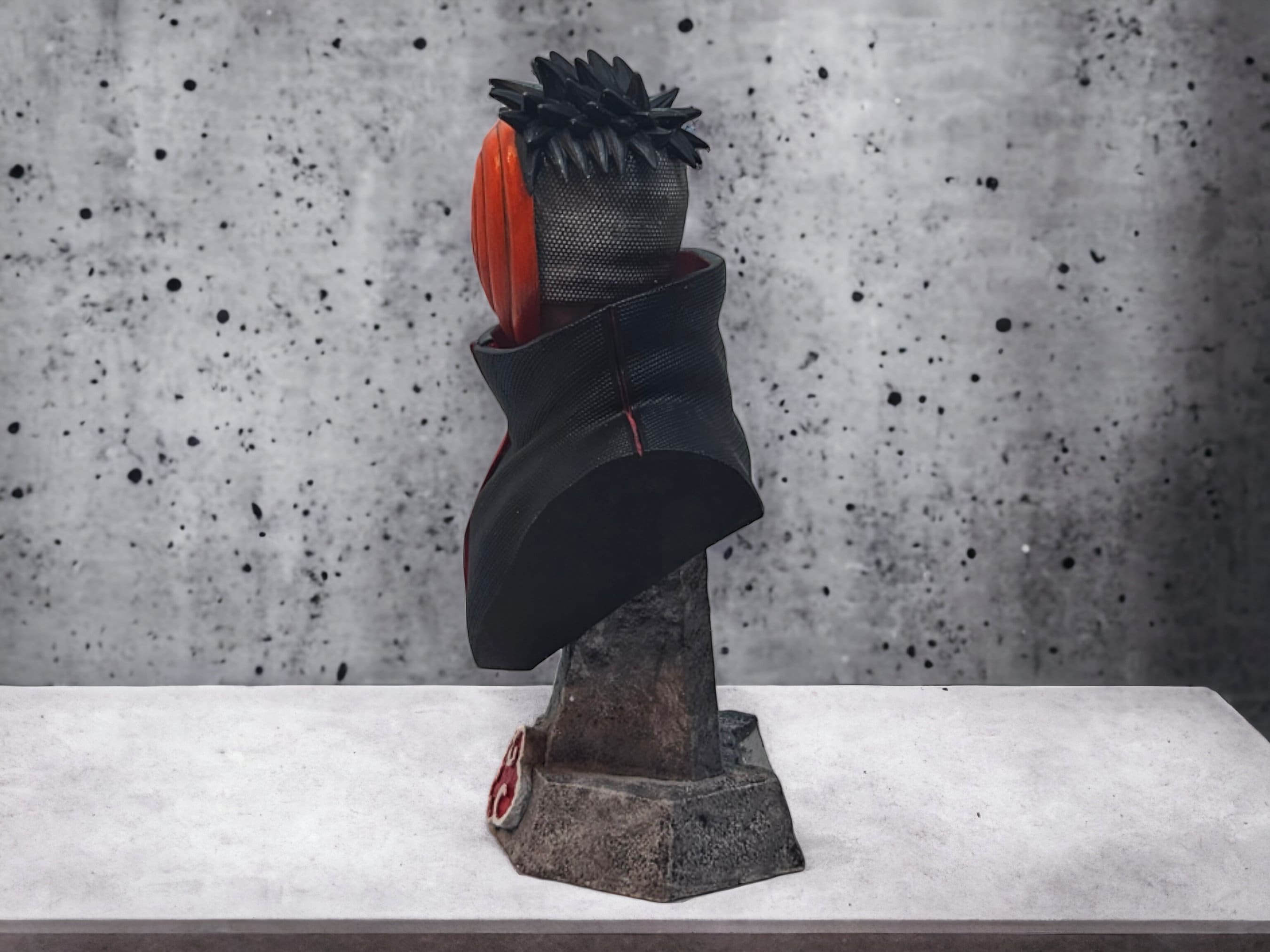Fan Art Obito Uchiha 15cm Bust Hand-painted 3D Resin Unique - Etsy