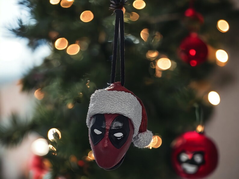 Deadpool Christmas Ornament 