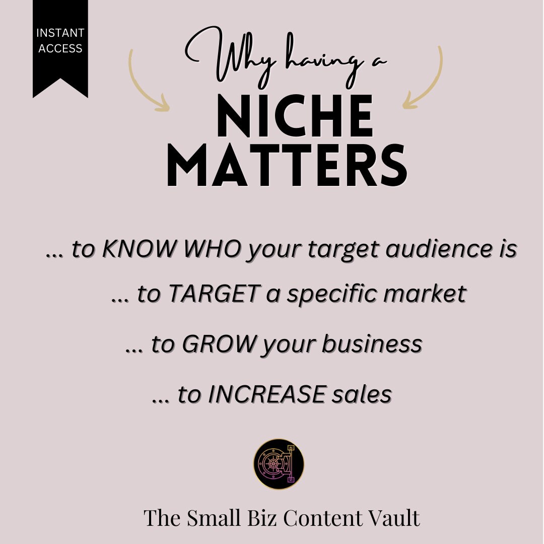 Niche Finder, How to Find Your Niche Business Workbook, Business