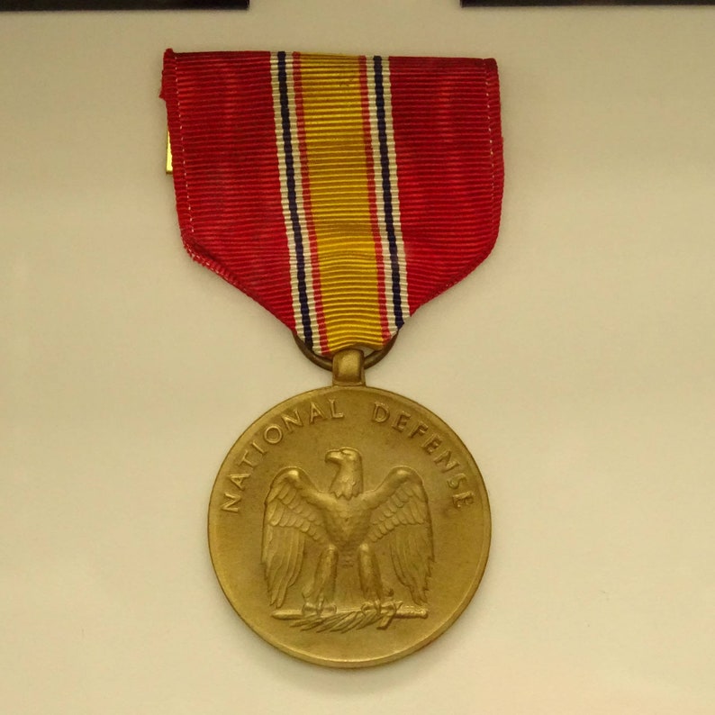National Defense Service Medal. Etsy