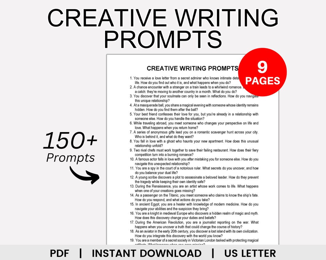 Creative Writing Prompts, Novel Writing Prompts, Writing Prompt Ideas ...