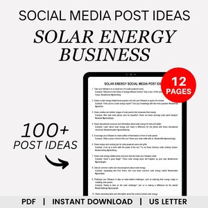 Solar Energy Social Media Post Ideas, Solar Energy Marketing Templates, Solar Energy Business, Renewable Energy, Social Media Posts