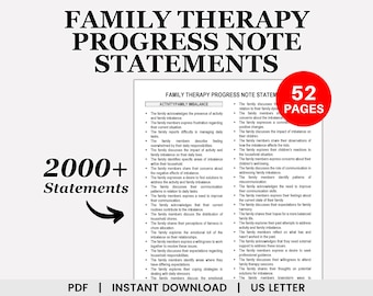 Declaraciones de progreso en terapia familiar, notas de progreso, informe de progreso, terapia matrimonial, terapia de pareja, familia reconstituida, crianza de los hijos