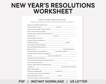 New Years Resolutions Worksheet, End of Year Reflections, New Years Goals, New Years Games, Goal Setting, Personal Growth, Self Improvement
