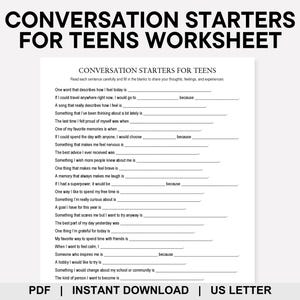 Temas de conversación para adolescentes, Salud mental adolescente, Juegos para romper el hielo, Juegos terapéuticos, Juegos imprimibles, Terapia para adolescentes, Terapia familiar