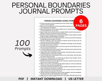 Ideas para un diario de límites personales, Ideas para establecer límites, Autoestima, Autocuidado, Ideas para escribir un diario