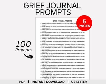 Grief Journal Prompts, Bereavement Journal, Healing Journal, Grief and Loss, Journal Prompts, Journaling Prompts, Therapy Questions