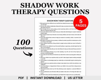 Shadow Work Therapy Questions, Shadow Work Prompts, Inner Child Healing, Inner Child Work, Spiritual Healing, Trauma Therapy, PTSD Therapy