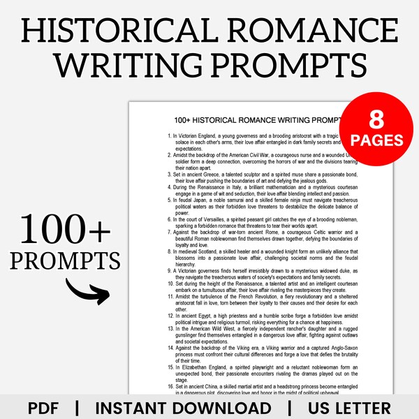 Historical Romance Writing Prompts, Romance Writing Prompts, Historical Fiction Prompts, Regency Romance Writing Prompts, Historical Romance