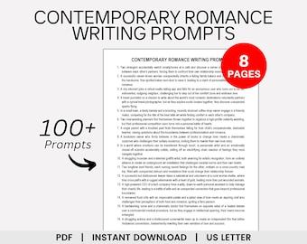 Contemporary Romance Writing Prompts, Romance Fiction, Modern Love Story, Story Starters, Plot Twists, Creative Writing, Novel Writing