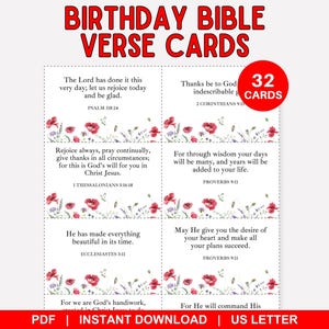 Biglietti di auguri di compleanno con versetti della Bibbia, citazioni bibliche, biglietti delle Scritture, biglietti di preghiera, biglietti di benedizione, compleanno cristiano, regalo religioso, affermazione