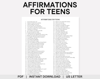 10代のための肯定的な言葉、肯定的な言葉、自信、自尊心、自己愛、自己価値、個人の成長、マインドフルネス、感謝