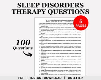 Sleep Disorders Therapy Questions, Somnipathy, Sleep Hygiene, Sleep Wake, Sleep Apnea, Insomnia, Nightmare, Circadian Rhythm, Coping Skills