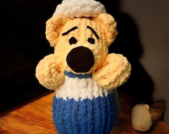 Peluche gigante de chenilla de Winnie the Pooh hecho a mano: decoración infantil