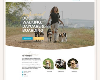 新登場 - Pawfect WordPress Kadence 子テーマ - 犬の散歩代行、Gutenberg、Eコマース、ペットサービス、ペットシッター/宿泊、テーマ、簡単インストール