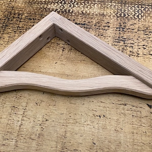 Wooden shelf bracket oak shelf bracket traditional shelf bracket farmhouse bracket country style shelf bracket cottage ornate bracket oak