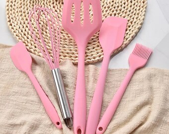 5pc Silicone Cooking Utensils Set (Non-Stick)