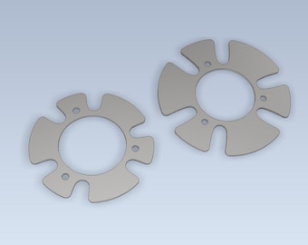 E36 strut tower reinforcement plates DXF files