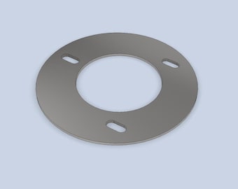 E53 X5 strut tower reinforcement plates DXF files