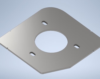 E90/E91/E92 strut tower reinforcement plate DXF file