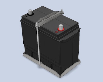 Group 51 Battery Tray DXF Files DIY Build Plans