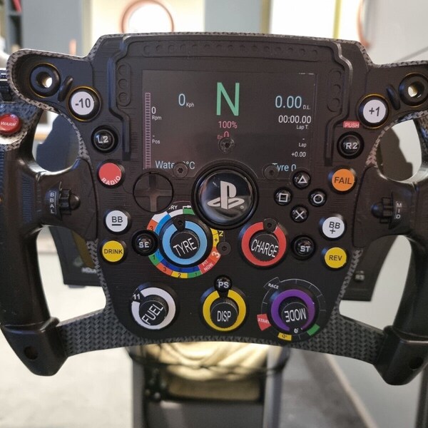 3d Printed F1 Steering Wheel Etsy Australia