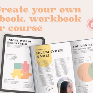 Ebook Vorlagen Pastell | Canva Workbook Bunt | Platzersteller ebook Bild 10
