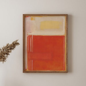 Mark Rothko Exhibition Poster, Mark Rothko Art Poster, Wall Decor, Minimalist Decor, Wall Art,Museum Print, Abstract Art